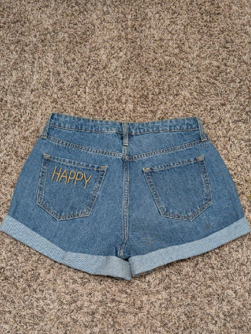 Wild fable Happy blue denim highest rise mom shorts - Picture 7 of 11